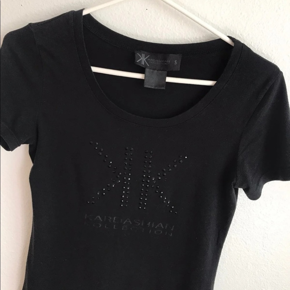 vintage kardashian rhinestone tee